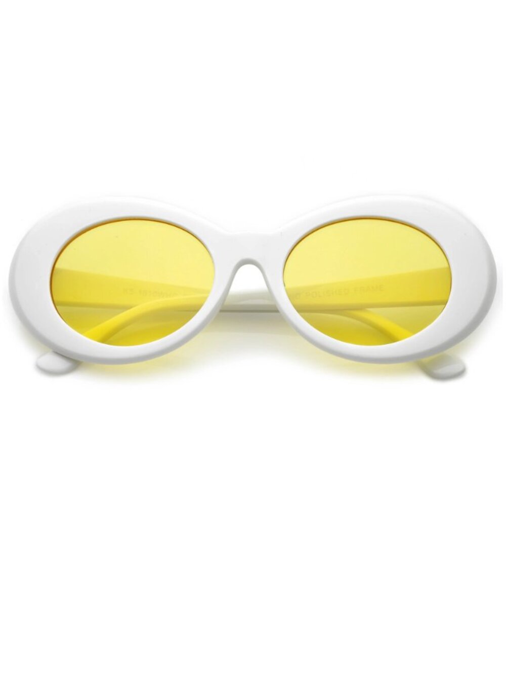Yellow Kurt Cobain 90s Clout Goggle/Sunglasses NWT